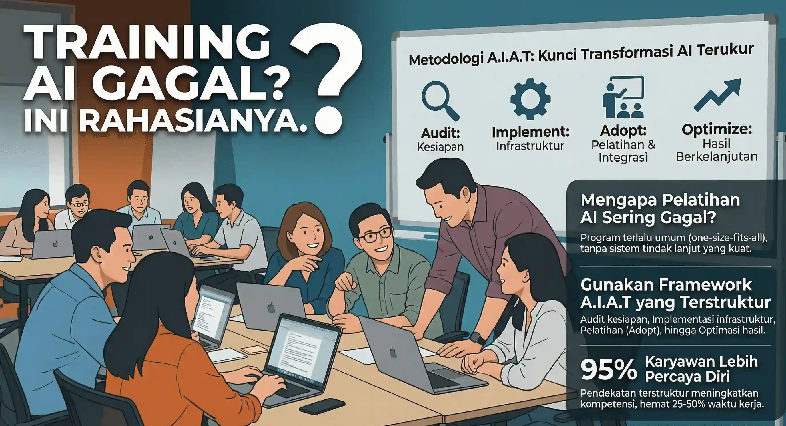 Cara Melatih Karyawan Menggunakan AI - Metodologi A.I.A.T